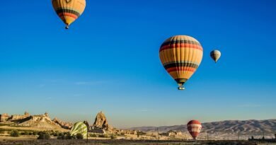 Aventura de balão na Capadócia, Turquia Aventura de balão na Capadócia, Turquia