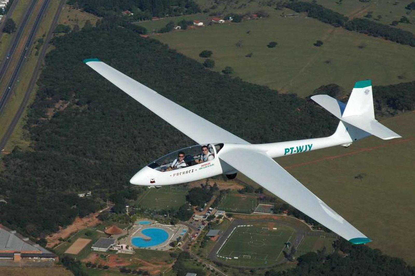 Voo a Vela - Planador - Aeroclube de Bauru