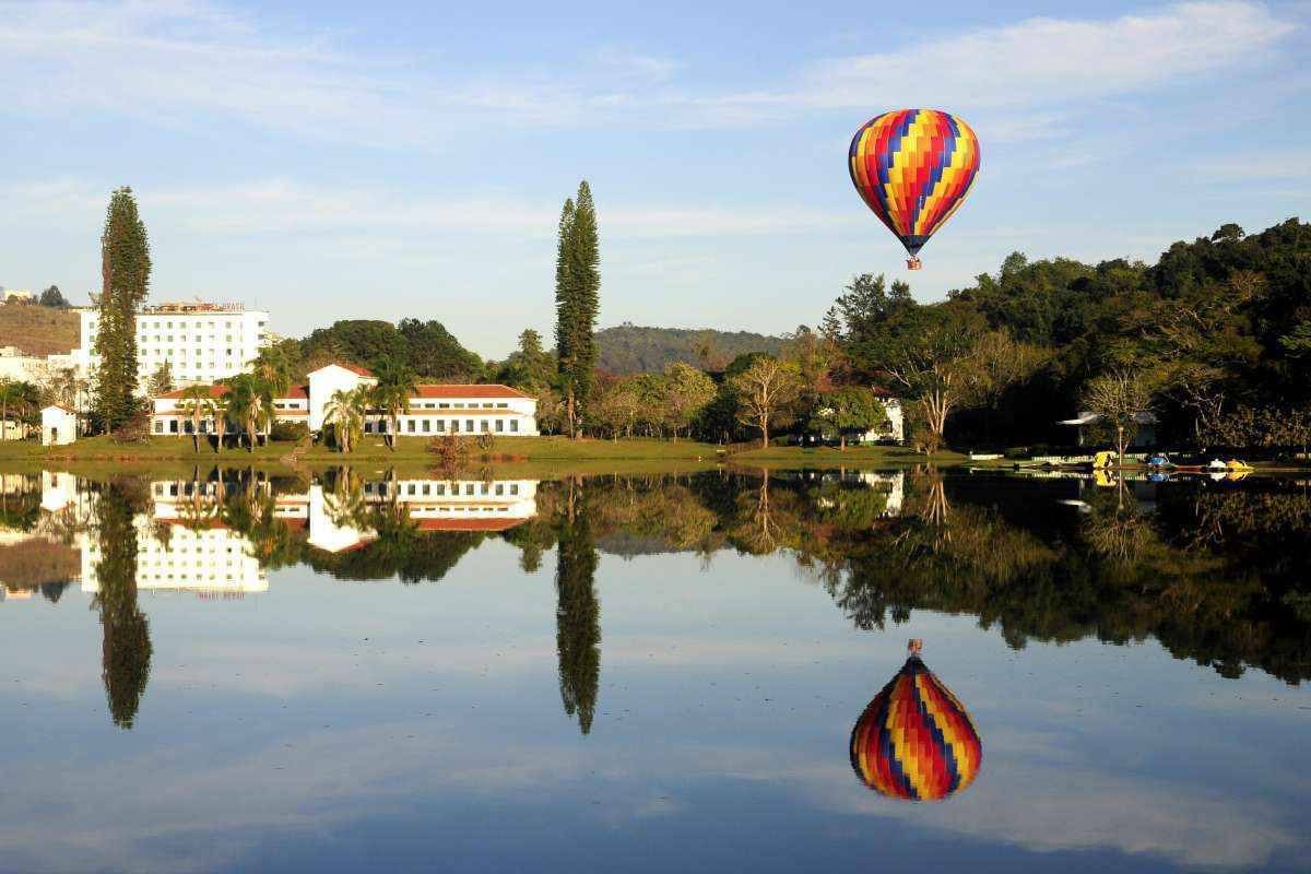 Balonismo em São Lourenço - MG - Foto: Divulgação prefeitura