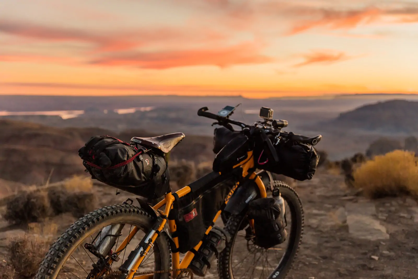 Mountain biking