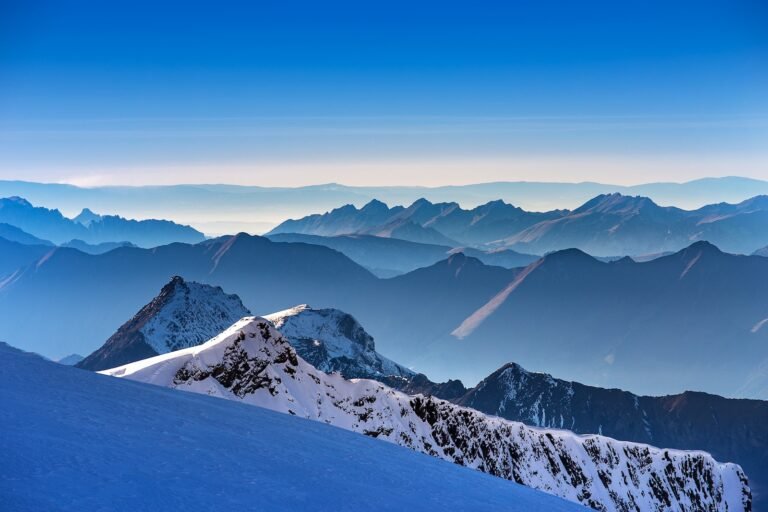 Landscape Photo Of Snow Covered Mountains